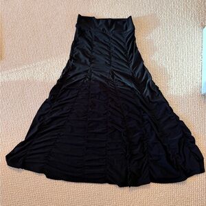 Last Tango Elegant Black A-Line Skirt